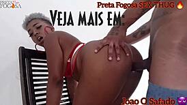 brunette rubbed and barebacked