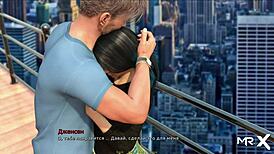 Watch This Anime Babe Get Fucked in the Kitchen and Ride a Motorcycle!