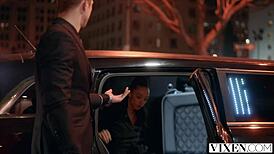 My horny Filipina girlfriend gets wild while it's raining outside, showing off her natural tits in this homemade video