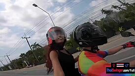 Amateur Asian Teen GF Fucks Her Monster Cock Boyfriend Hard After A Day Out!