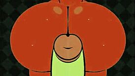 ashley graham's futanari tit fucking her own giant cock? bisexual hentai fun!