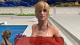 Is Alexandra 187 exploring erotic anime worlds?