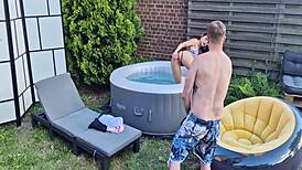 Beautiful Cute Girl Rips Clothes Backstage For Outdoor Solo Anal Masturbation Show