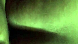 Young amateur with big ass bounces on massive black cock passionately