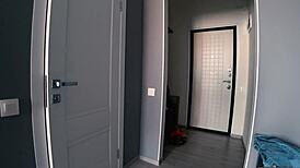 Attractive neighbor invites me to shower