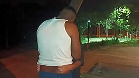 Bruna Santiny 18+ giving it to the big black cock with her big tits bouncing!