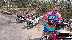 Amateur Asian Teen GF Fucks Her Monster Cock Boyfriend Hard After A Day Out!