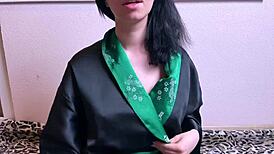 eva deva teaches girl lessons with brunette charm