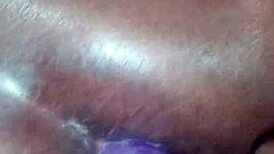 BBW's Creamy Asshole Toyed With Anal Play.