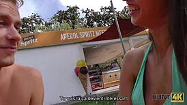European Teen Caught on Hidden Cam Getting Pounded Hard