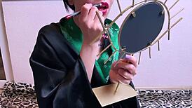 eva deva teaches girl lessons with brunette charm