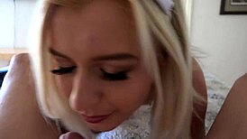 Nurse Minxx Marley sucks and fucks patient in bed POV, wanna join?