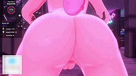 bunny vtuber dominates you with futa cock