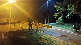 布鲁娜·桑蒂尼大奶晃荡骑黑人大屌