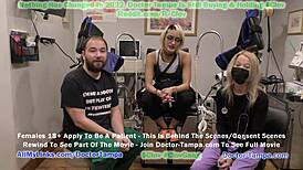 i examine channy crossfire in a humiliating gyno exam with nurse stach shepard in florida