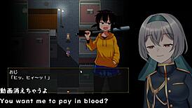 kunugi-chan's life crashes in crossdressing hentai game with machine subtitles