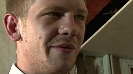 Andro Maas Pounds British Jock's Muscular Ass in Fantasy Cumshot Scene. Athletic Bodybuilder Gets Pierced Tattoo Bummed Hard.