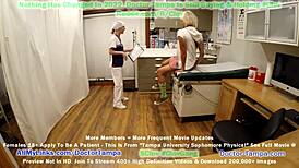 i examine channy crossfire in a humiliating gyno exam with nurse stach shepard in florida