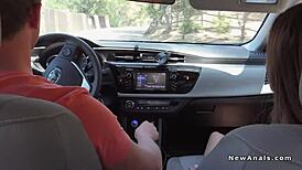 I Can’t Get Enough of This Couple’s Hardcore Anal Fucking in Their Backyard Garden