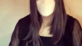 Ladyboy Masturbates In Hotel Room