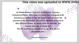 female domme giving jerk off instructions part seven