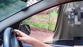 Naughty Bia rips her clothes and shows off her wet pussy and big tits on the street