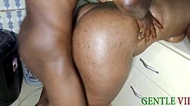 My boyfriend fucks me in the kitchen cuz he likes it anywhere