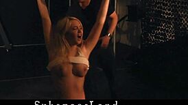 Discipline Young Slave with Merciless Spanking and Bondage Fucking!