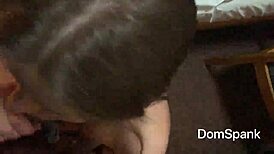 cute european girl in casting session