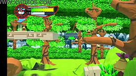 oh so hero gay hentai game with endless footjob on the beach