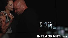 Bold Public German MILF Action In Berlin At Night