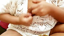 Bengali Sexy Girl Strips Down and Teases Hard on Webcam for Wild Show.