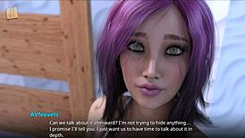 Teen Brunette With Big Tits And Ass In Homemade Erotic Scene