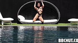 Cumming for kira jax, slayher, and kira noir in this teen pov 😍