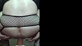 Huge Dildo Insertion in Anal Play