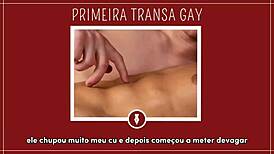 first gay fuck with sexy crossdressing