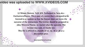 F4M Femdom Joi 4Of12 Makes You Cum Hard