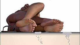 必须看3D绿帽脚fetish漫画！