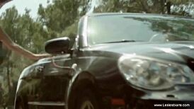 Two horny lesbian friends explore each other in the shower with toys and passionate touches