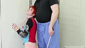 Brunette Teen 18+ With Small 18+ Tits Masturbates To Painal Cum Cat