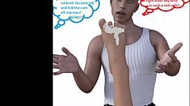 必须看3D绿帽脚fetish漫画！