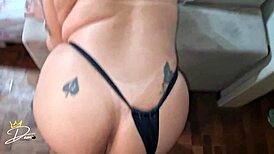 Wife Gets Fucked By Big Dildo Husband Brought