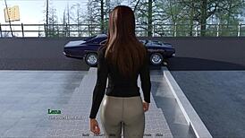 和黑发熟女游戏中探索新记忆