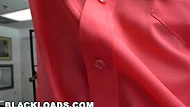 Black Loads - Young Raven Tries Porn Biz with Cute Ebony Casting Session