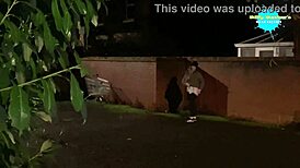 cracky showing off in her natural spot