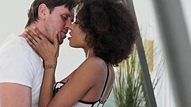 ebony beauties sucking big cocks and swallowing cum