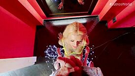 sasha beart cum slut sloppy big cock pov deepthroat blowjob before anal