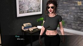 Hazel helps AV in erotic nursing game