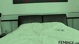 Feminge 4k - lesbian amateur is pussy licking the 18 year old blonde