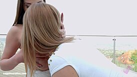 i licked chloe celestine while fingering kiara night passionately